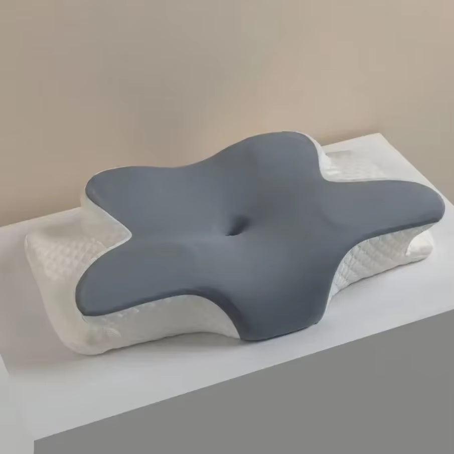 Sunmmer Cold Sleeping Memory Pillow Slow Rebound Memory Cotton Pillow Neck Pillow Butterfly Pillow Cervical Pillow